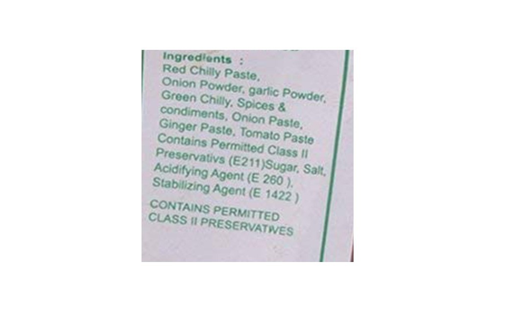 Tippy Flavoured Schezwan Chutney    Pack  1 kilogram